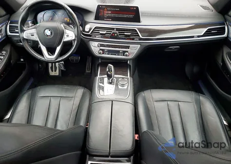 2019 BMW 740 I z USA, uszkodzony, nr VIN WBA7E2C55KB217941